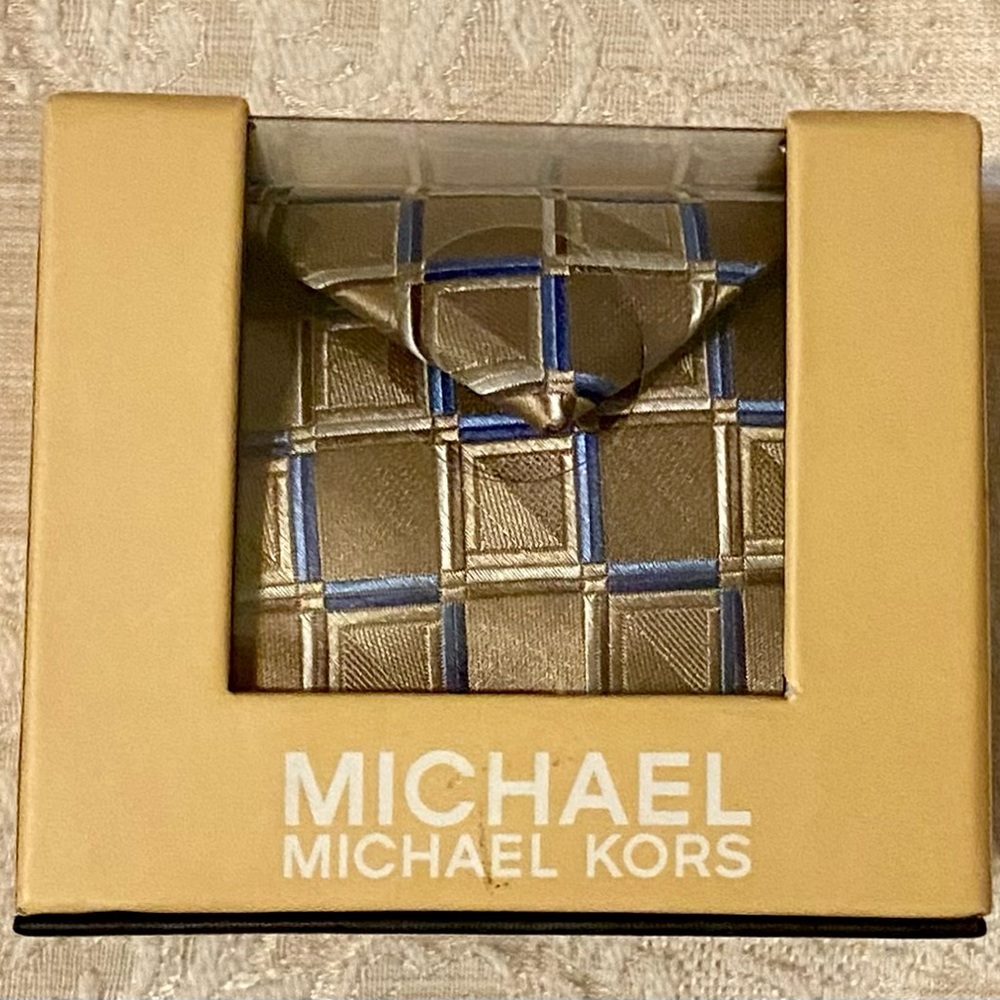 NWT Michael Kors 100 Silk Tie